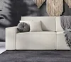 AX LIVING Cord Sofa Talaton 248cm Creme Sofa mit Kissen Produktbild-Vorschau 4