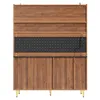 Flieks Küche Hochschrank mit Weinregal und Glashalter, Produktbild-Vorschau 11