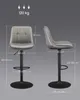 Diagram showing dimensions and weight capacity of a bar stool. Náhled obrázku produktu