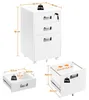 Yaheetech Mobiler Aktenschrank Rollcontainer mit 3 Produktbild-Vorschau 7
