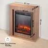 Cheminée électrique KAMINIO MATTI - Cheminée électrique sur Voir les images du produit 6