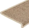 vidaXL Tapis d'escalier autocollant aspect sisal 15 pcs. Voir les images du produit 6