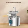 Zimilo Automatischer Katzenbrunnen 2,2L aus 304 Edelstahl, Produktbild-Vorschau 4