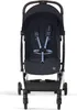 A front view of a dark blue Cybex Orfeo stroller against a white background. Anteprima dell’immagine prodotto