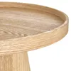 Stolik kawowy HERCYNA, Ø 45 x 50 cm, drewno Podgląd zdjęcia produktu 3