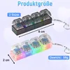 2 Stück Tastatur Fidget Toys Erwachsene Set,Fidget Toys Produktbild-Vorschau 4