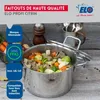Ensemble de 3 Poêles de cuisson 24, 28 et 32 cm et 4 Voir les images du produit 4
