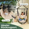 KESSER® Hängesessel mit 2 Kissen Getränkehalter & Produktbild-Vorschau 5