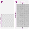 vidaXL Maschendrahtzaun Grün 2 x 10 m Stahl Produktbild-Vorschau 7