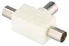 Adaptador Koax goobay, doble conector coaxial a conector Vista previa de la imagen del producto 4