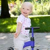 Kinder Lauflernrad 4 Räder Blau leichtes Rutschauto Balance Produktbild-Vorschau 6