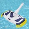 A pool vacuum brush floating on the surface of a swimming pool. Anteprima dell’immagine prodotto