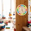 Lernuhr für Kinder Wanduhr aus Glas Produktbild-Vorschau 3