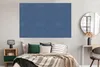 MuchoWow® Poster Leder - Blau - Tierhaut 180x120 cm - Produktbild-Vorschau 4