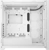 The interior of a white computer case. Produktbild-Vorschau