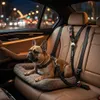 Sicherheitsgurt Hund, Anschnallgurt Auto verstellbar, Nylon, Schwarz - DogRide (5) Produktbild-Vorschau