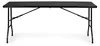MultiGarden NZK-180S Skládací stůl 180 x 74 cm, černý Náhled obrázku produktu 3