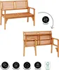 Dehner Klappbank Douglas, 2-Sitzer, ca. 119 x 62 x 90 cm, Produktbild-Vorschau 4