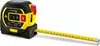 A yellow and black laser distance measurer with its tape extended. Produktbild-Vorschau