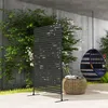 Sichtschutz Metall Lamellendesign, Raumteiler Outdoor, Produktbild-Vorschau 11