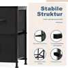 Kommode mit Stoffschubladen, Chest of Drawers mit 5 Produktbild-Vorschau 4