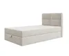 Bett, Boxspringbett NOLA MINI mit Bettkästen, Einzellbett, Produktbild-Vorschau 3