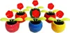 HAAC Solar Wackelblume Blume Rose rot Produktbild-Vorschau 1
