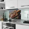 Küchenrückwand Spritzschutz Glas mit Motiv Servierbrett Produktbild-Vorschau 2