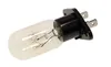 A close-up studio shot of a microwave oven light bulb with its metal connectors. Anteprima dell’immagine prodotto
