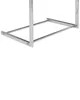 A close-up shot of the base of a silver metal towel rack. Náhled obrázku produktu