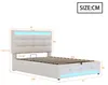Flieks Polsterbett 90x200cm mit 2 USB, Boxspringbett Produktbild-Vorschau 7