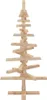 vidaXL Arbre de Noël en bois à décorer 90 cm Pin massif Voir les images du produit 6
