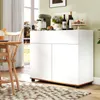 COSTWAY Sideboard, Küchenschrank mit Arbeitsplatte, Produktbild-Vorschau 8