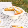 Alzata per torte Wilmax 30 cm in porcellana bianca Anteprima dell’immagine prodotto 2