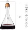 KROSNO Wine Connoisseur Rotwein Karaffe 1000 ml – Produktbild-Vorschau 3