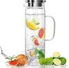 1,5-Liter-Karaffe aus Borosilikatglas, Deckel, Produktbild-Vorschau 1