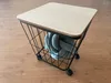 Quadratischer Tisch mit Rollen und Stauraum, 38,5 x 38,5 x Produktbild-Vorschau 2