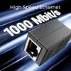 deleyCON 1 Stück RJ45 Kupplung (1000 Mbit) Gigabit LAN Produktbild-Vorschau 3