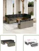 The Living Store 14-tlg. Garten-Sofagarnitur mit Kissen Produktbild-Vorschau 1