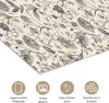 MuchoWow® Poster Blumen - Schwarz - Weiß - Blätter 80x120 Produktbild-Vorschau 2