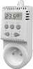 A white digital thermostat plugged into a wall socket. Anteprima dell’immagine prodotto