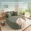 Merax Relaxsessel Oval, 1-Sitzer Sessel aus Cordstoff, Produktbild-Vorschau 11