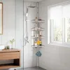 PromoHome® Teleskop-Duschregal mit verstellbaren Ablagen – Produktbild-Vorschau 4