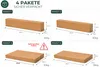 VALLH Polsterbett Bett 180x200 mit bettkasten Beige Samt - Produktbild-Vorschau 7