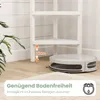 COSTWAY 4-poziomowa półka narożna z otwartymi półkami, Podgląd zdjęcia produktu 6