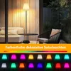 Lampadaire solaire d'extérieur avec télécommande et capteur Voir les images du produit 2