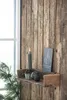 LS-LebenStil Holz Ziegelform Wandregal 60x15cm Braun Produktbild-Vorschau 9