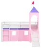 Lits superposé 90x200 cm avec Tour Toboggan Matelas Lit Voir les images du produit 4