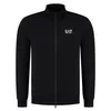 Armani EA7 Herren Trainingsanzug Schwarz aus 100% Baumwolle Produktbild-Vorschau 2