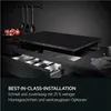 AEG TO84IA0FIT, Schwarz, Integriert, 80 cm, Produktbild-Vorschau 2